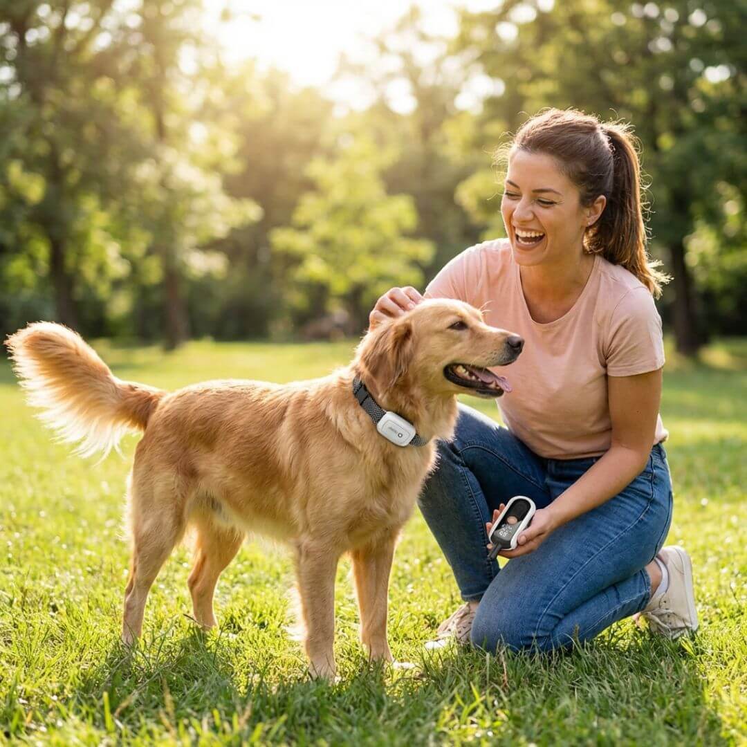 Produto em Destaque: Coleira Anti‑Ladrar Inteligente para Cães