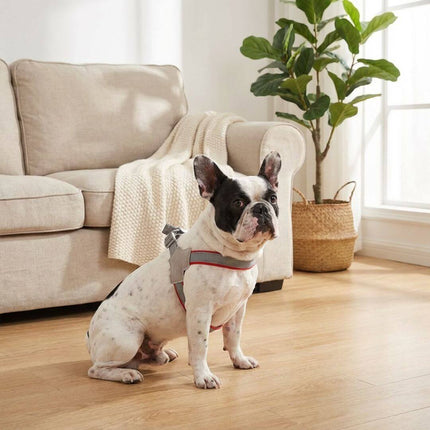 Coleira para Cão Peitoral Holapet Vermelha M 02