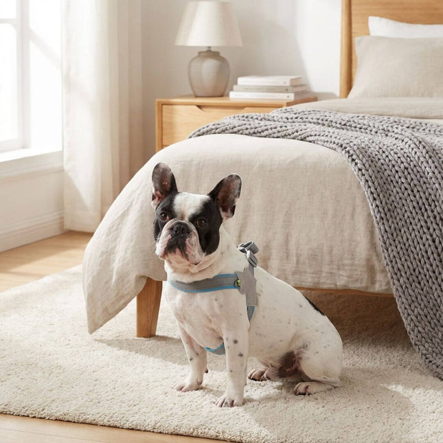 Coleira para Cao Peitoral Holapet Azul 02