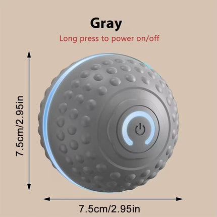 Brinquedo Bola de Salto Inteligente Cinza